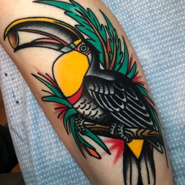 Traditional tattoo by Joe Mallard in Salem