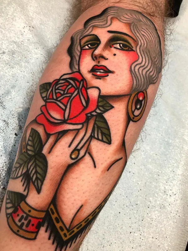 Традиционная tattoo by Joe Mallard in Salem