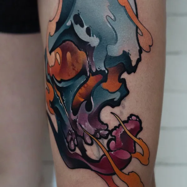 Neo Traditional tattoo by Александр Черный in Saint Petersburg