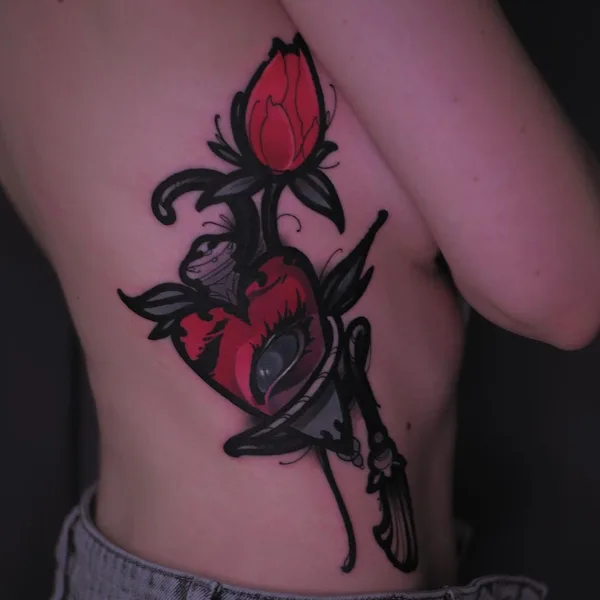 Neo Traditional tattoo by Александр Черный in Saint Petersburg