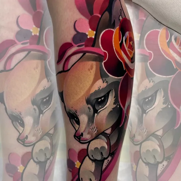 Neo Traditional tattoo by Александр Черный in Saint Petersburg