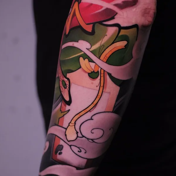 Neo Traditional tattoo by Александр Черный in Saint Petersburg