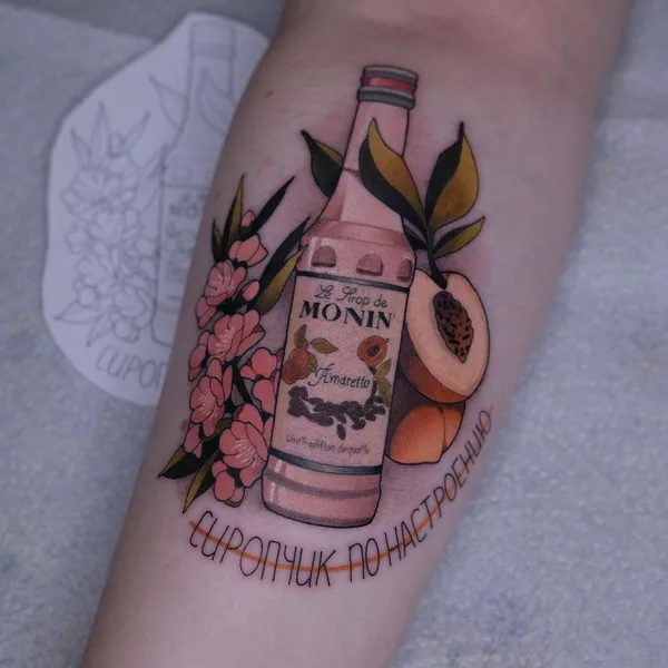 Нео традиционная tattoo by Max Difu in Томск