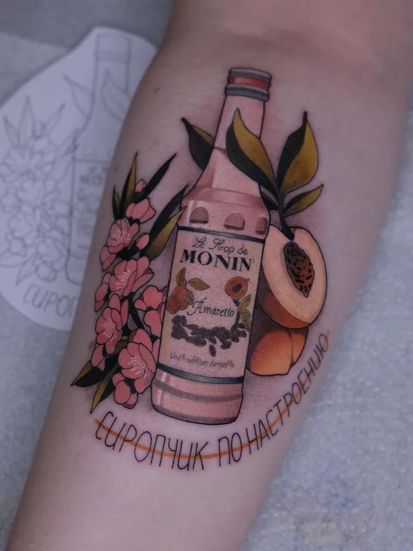 Нео традиционная tattoo by Max Difu in Томск