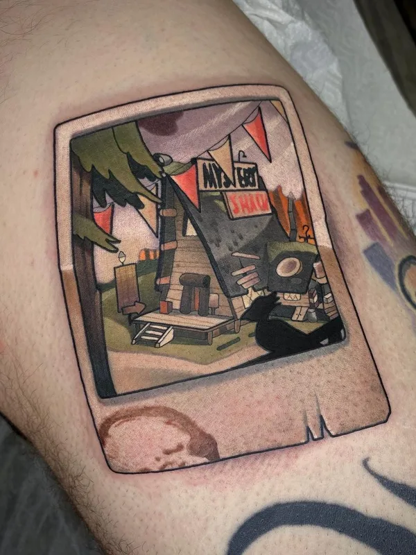 Нео традиционная tattoo by Max Difu in Томск