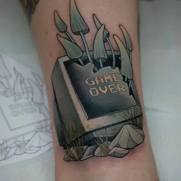 Нео традиционная tattoo by Max Difu in Томск