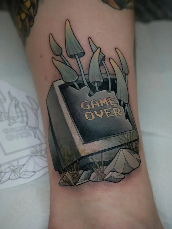 Нео традиционная tattoo by Max Difu in Томск