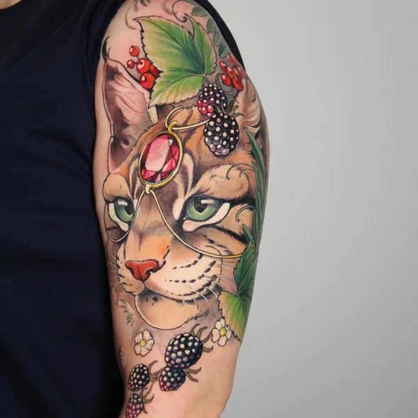 Neo Traditional tattoo by Victoria Ko in Moscow