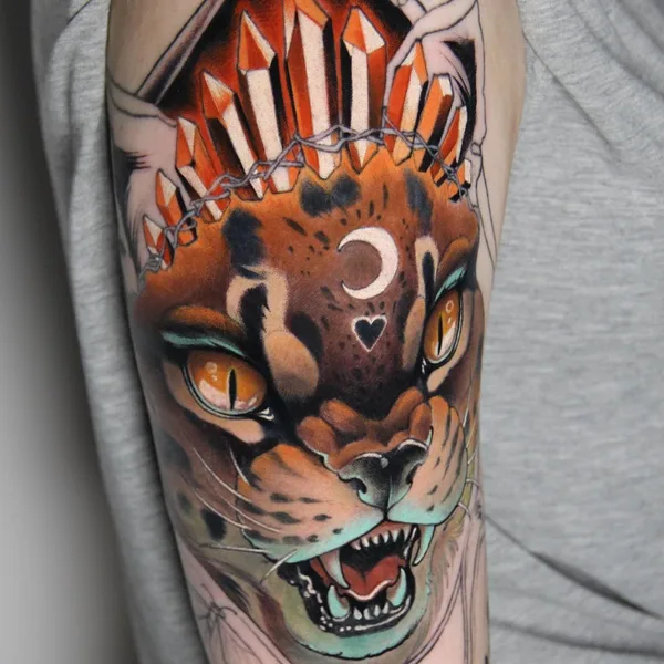 Neo Traditional tattoo by Victoria Ko in Moscow
