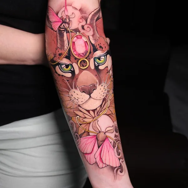 Neo Traditional tattoo by Victoria Ko in Moscow