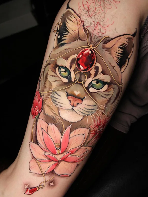 color illustrative 타투 부위 forearm #44616 | 타투이스트 Victoria Ko