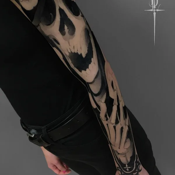 Neo Traditional tattoo by Денис Бедринский in Saint Petersburg