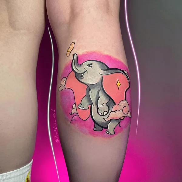 Нью Скул tattoo by Юна Авдеева in Санкт-Петербург