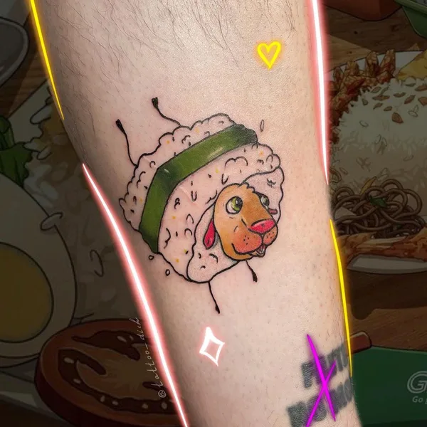 Нью Скул tattoo by Юна Авдеева in Санкт-Петербург