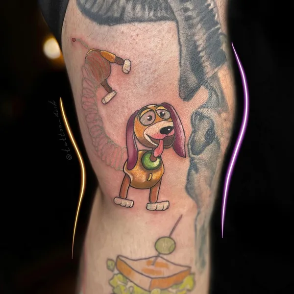 Нью Скул tattoo by Юна Авдеева in Санкт-Петербург