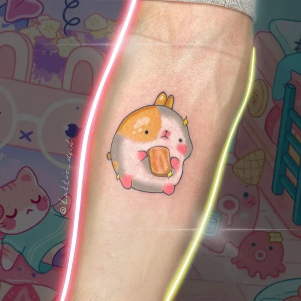 Нью Скул tattoo by Юна Авдеева in Санкт-Петербург