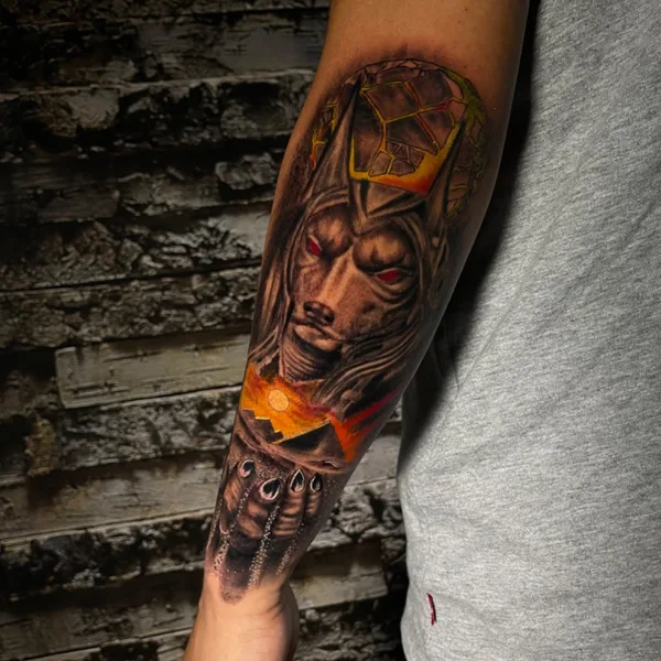 Surrealism tattoo by David Hidalgo Hernández in Valdivia