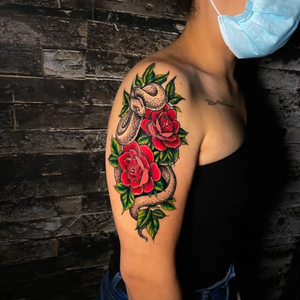 Surrealism tattoo by David Hidalgo Hernández in Valdivia