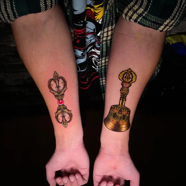 Surrealism tattoo by David Hidalgo Hernández in Valdivia