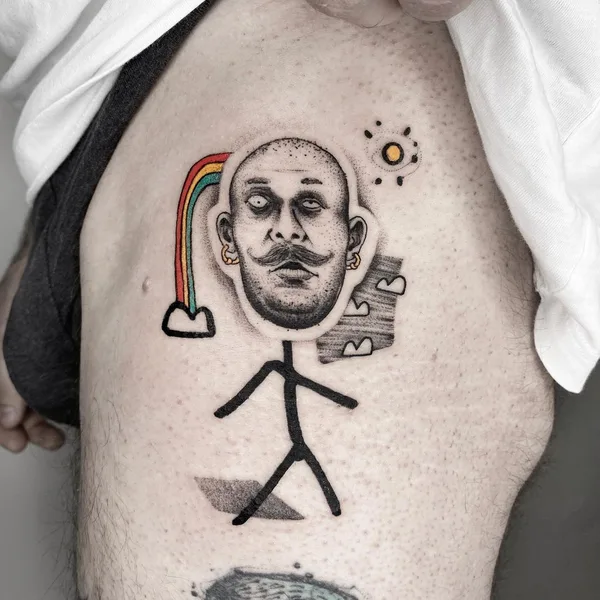 Author's Style tattoo by Conio in Milano