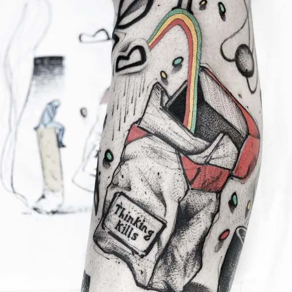 Author's Style tattoo by Conio in Milano