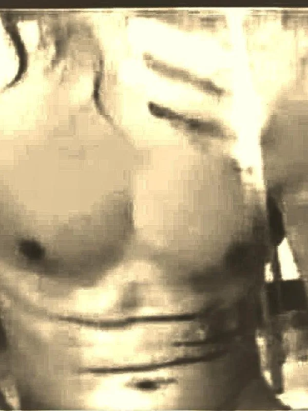 male black and grey blackwork татуировка на stomach #61210 | Тату мастер russell nading