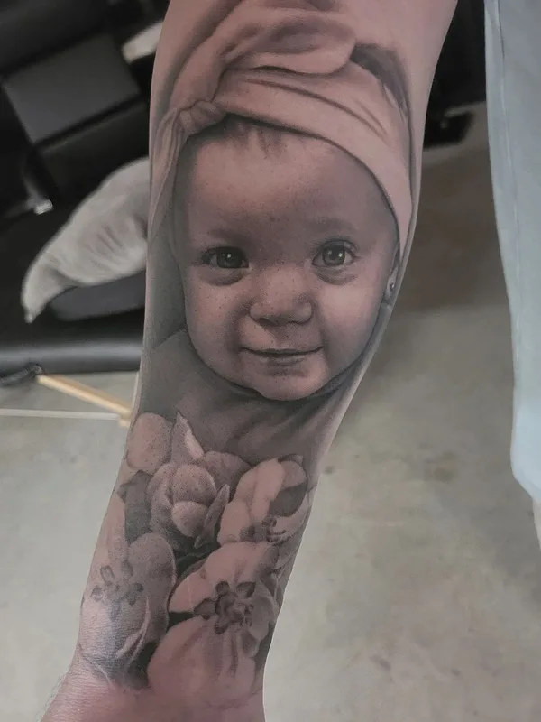 black and grey realism 타투 부위 forearm #61249 | 타투이스트 David Vega