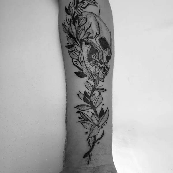 Horror tattoo by Paulo R in Curitiba