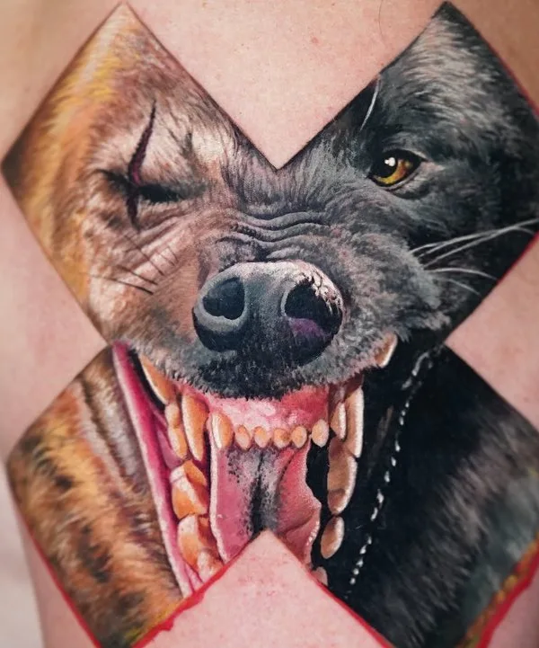 color realism 纹身 在 upper arm #50518 | 纹身师 Николай Мерцалов