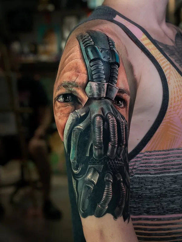 black and grey realism 纹身 在 full sleeve #50517 | 纹身师 Николай Мерцалов
