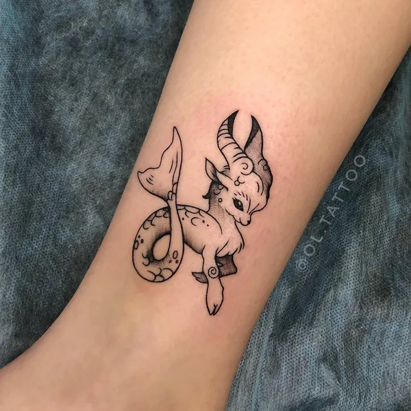 Graphic tattoo by Ольга Иванова in Саратов
