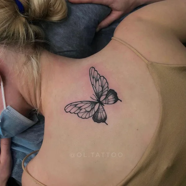 Graphic tattoo by Ольга Иванова in Саратов