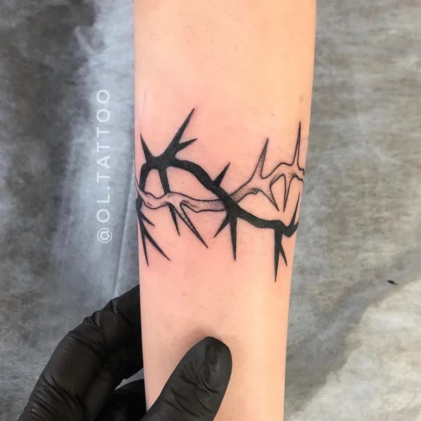 Graphic tattoo by Ольга Иванова in Саратов