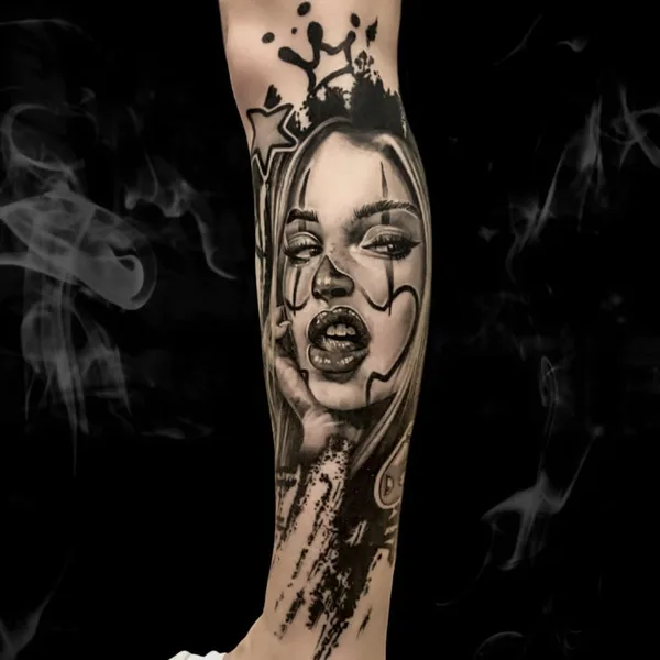 Portrait tattoo by Миша Макеев in Саратов