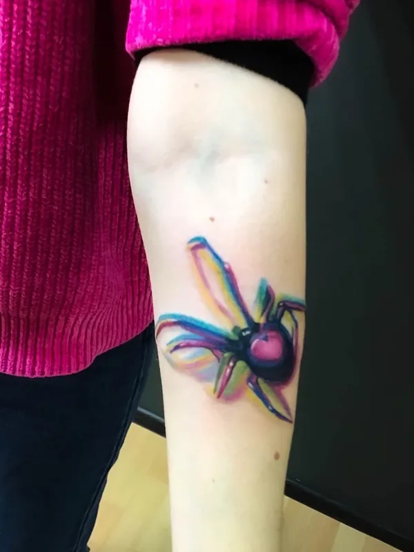 color illustrative Tatuagem em forearm #50543 | Tatuador Миша Макеев