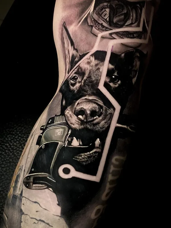 black and grey realism 타투 부위 forearm #50557 | 타투이스트 Артем Есипов