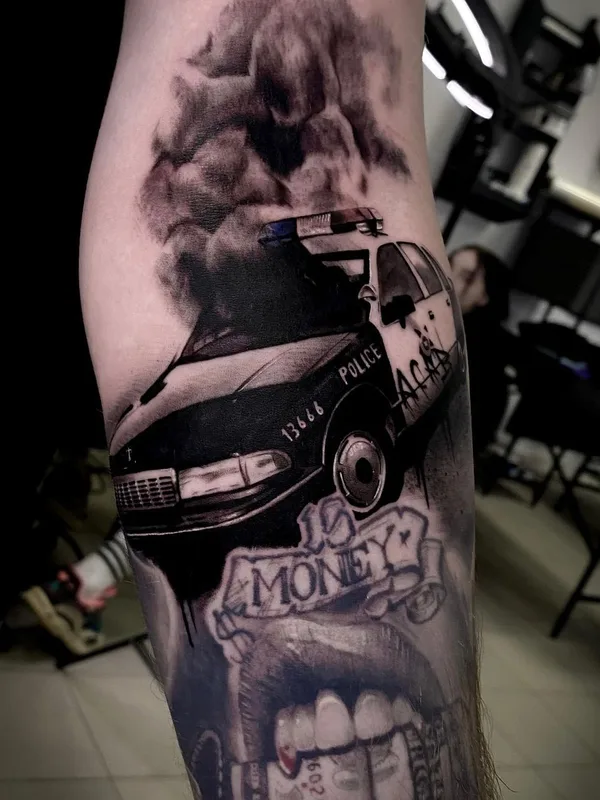 black and grey realism 타투 부위 forearm #50561 | 타투이스트 Артем Есипов