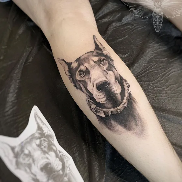 Graphic tattoo by Арина Инголычева in Саратов