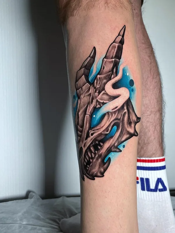 color realism татуировка на calf #50604 | Тату мастер Сергей Кочетков