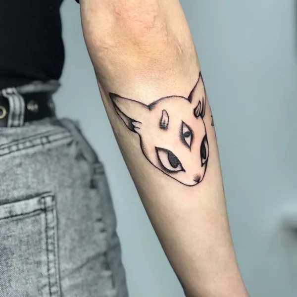 Graphic tattoo by Носик Собачкин in Саратов