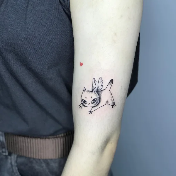 Graphic tattoo by Носик Собачкин in Саратов