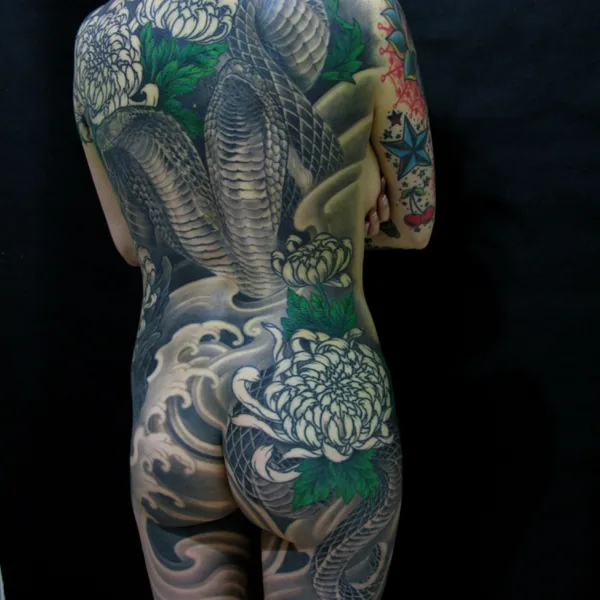 Traditional tattoo by YZ