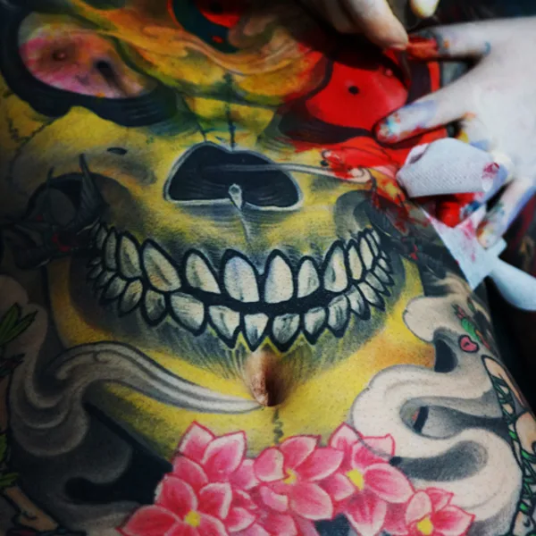 Traditional tattoo by YZ