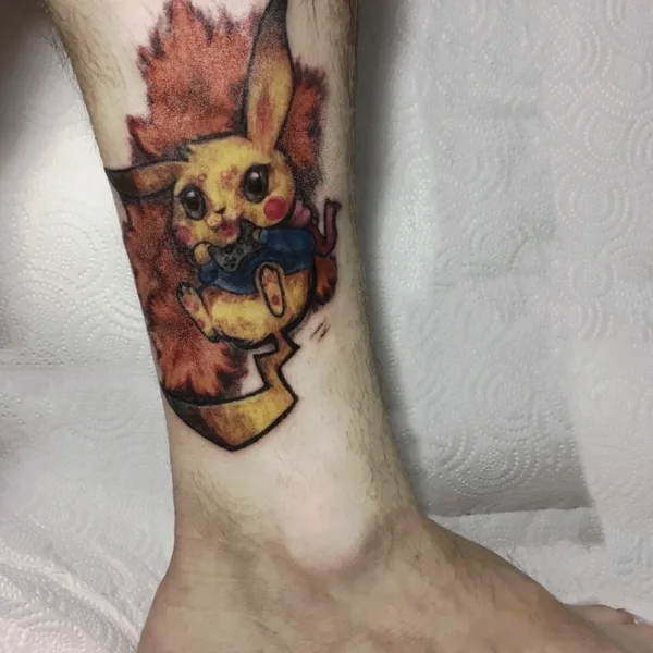 Dotwork tattoo by Alain Morpheus in Saint Petersburg