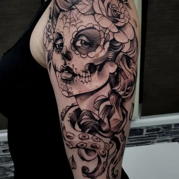 New School tattoo by Skinlab tattoo Praha - Mirek