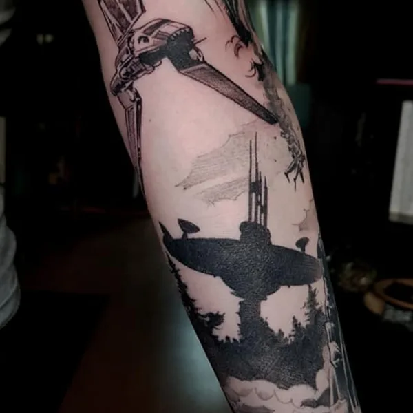 New School tattoo by Skinlab tattoo Praha - Mirek