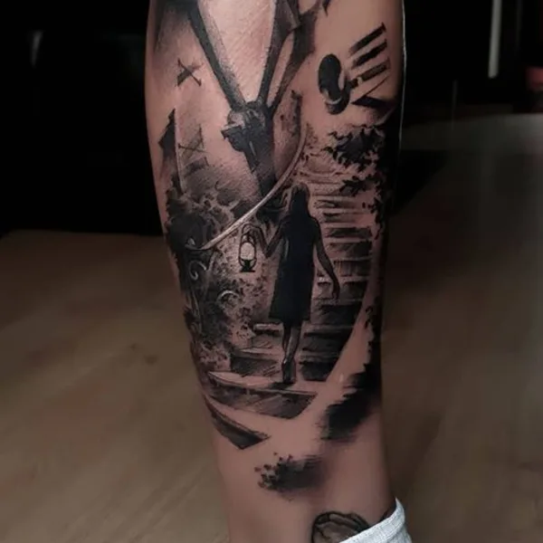 New School tattoo by Skinlab tattoo Praha - Mirek