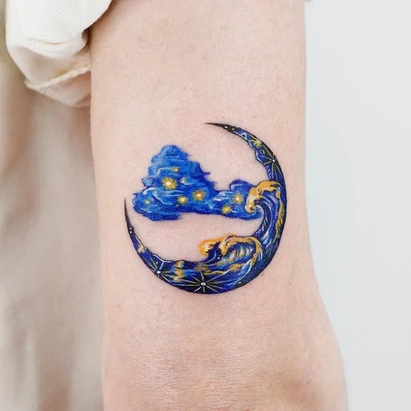 miniature tattoo by Fluffyattoo in Seoul