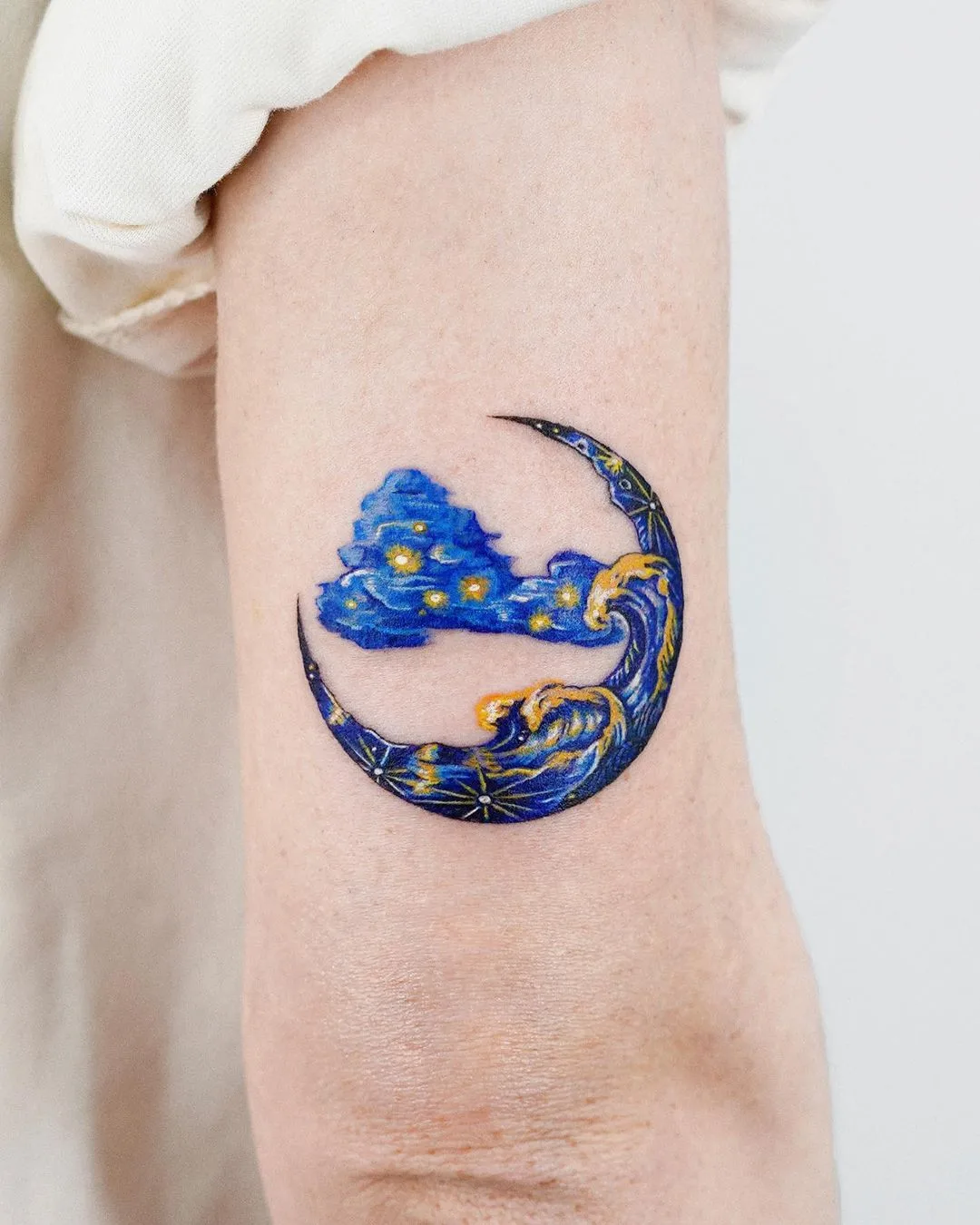Tatuaggio di luna