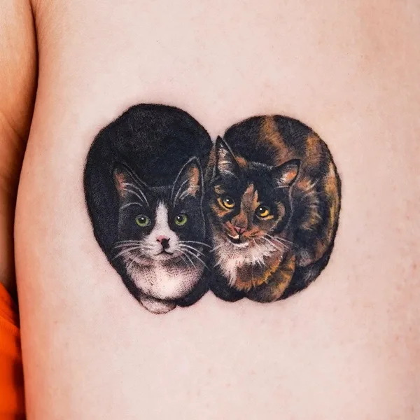 miniature tattoo by Fluffyattoo in Seoul